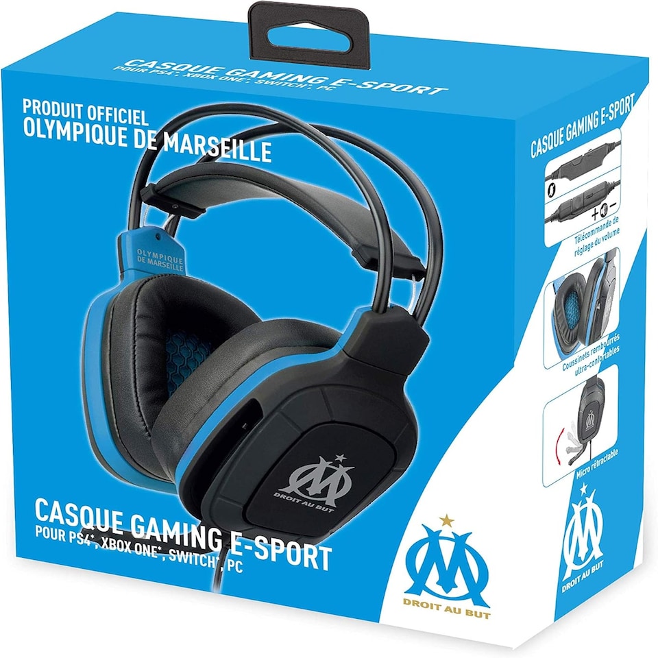 image 1 of Olympique De Marseille Gaming Headset