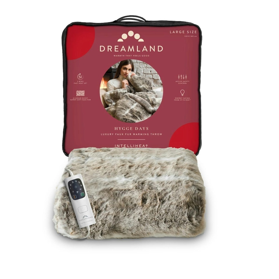Dreamland HyggeDays FauxFur Throw-Husky 160X120
