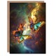 image 1 of Universe String Theory Cosmic Butterflies Dance Birthday Greeting Card