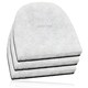 image 4 of SPARES2GO Air Purifier Carbon Filters compatible with Ebac 2000e 2200e 2400e 2600e 2600ex 2650e 2800e 2800ex 2850e (Pack of 3)