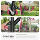 image 7 of Parasol Sunna - 250 x 250 cm with LED solar lighting, with protective cover Cream | Beige