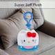 image 9 of Hello Kitty Soft Toy Cubeez Plush Blue Cute Plush Huggable Cuddly 7cm Blue