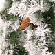 image 4 of Best Artificial 9ft Frosted Luxury Colorado Christmas Garland with Pine Cones
