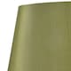 image 7 of 30cm Sage Green Tapered Poly Cotton Shade For Table Lamps