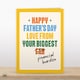 image 2 of Happy Father's Day From Your Biggest Financial Burden - Funny Father's Day Card