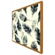 image 4 of Feathers fantastic birds  pattern (Picutre Frame) Grey | M