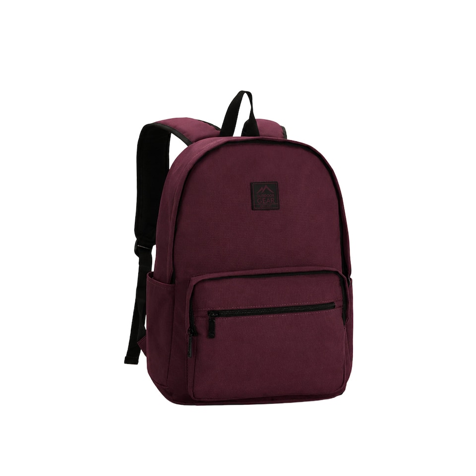 image 1 of Everyday Backpack with Smart Storage and All Day Comfort Outdoor Gear - Burgundy