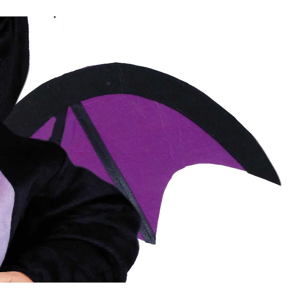 image 1 of Fiestas Guirca Baby Dragon Costume Set | Black | Black/Lilac | 18-24 mths | 1
