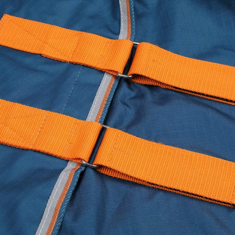 image 1 of Tempest Original Lite Horse Turnout Rug & Neck Cover Set - Teal - 5´ 9"