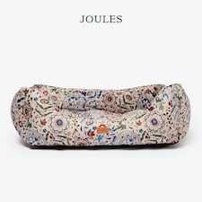Rosewood Joules Festival Floral Box Dog Bed | Multi | S | 1