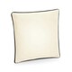 image 1 of Westford Mill Cotton Piped Cushion Cover - Natural/French Navy - One Size