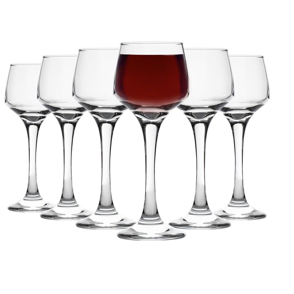 image 1 of LAV Lal Sherry Glasses - 80ml - Clear - Pack of 6