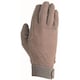image 2 of Hy5 Adults Cotton Pimple Palm Riding Gloves - Brown - XS Brown | XS