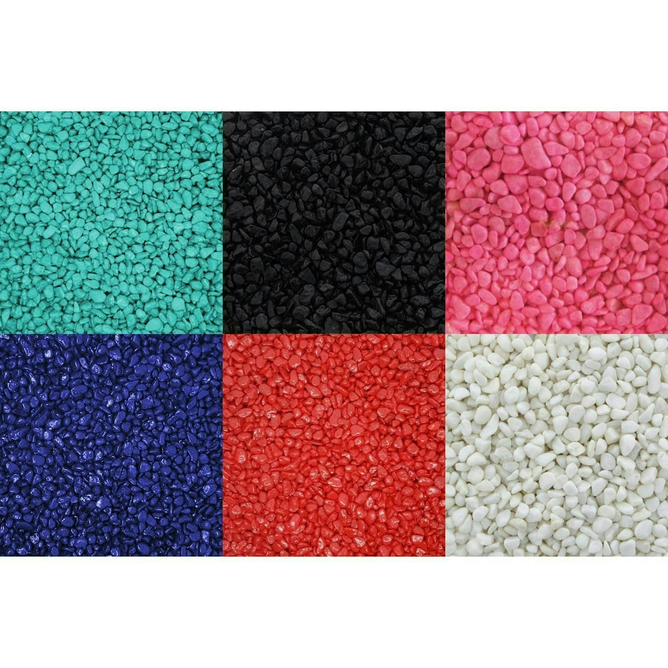 image 1 of Aqua One Aquarium Gravel (7mm) 2kg Bags Black