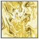 image 3 of Golden swirled marble (Picture Frame) Brown | XS