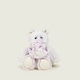 image 2 of Warmies Junior Plush Marshmallow Hippo MEDIUM