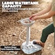 image 3 of Outsunny Portable Camping Sink with Towel Holder & Soap Dispenser Hand Wash