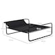 image 4 of PawHut Raised Dog Bed w/ Slope Headrest, for Small, Medium Dogs, 91 x 69 x 29cm