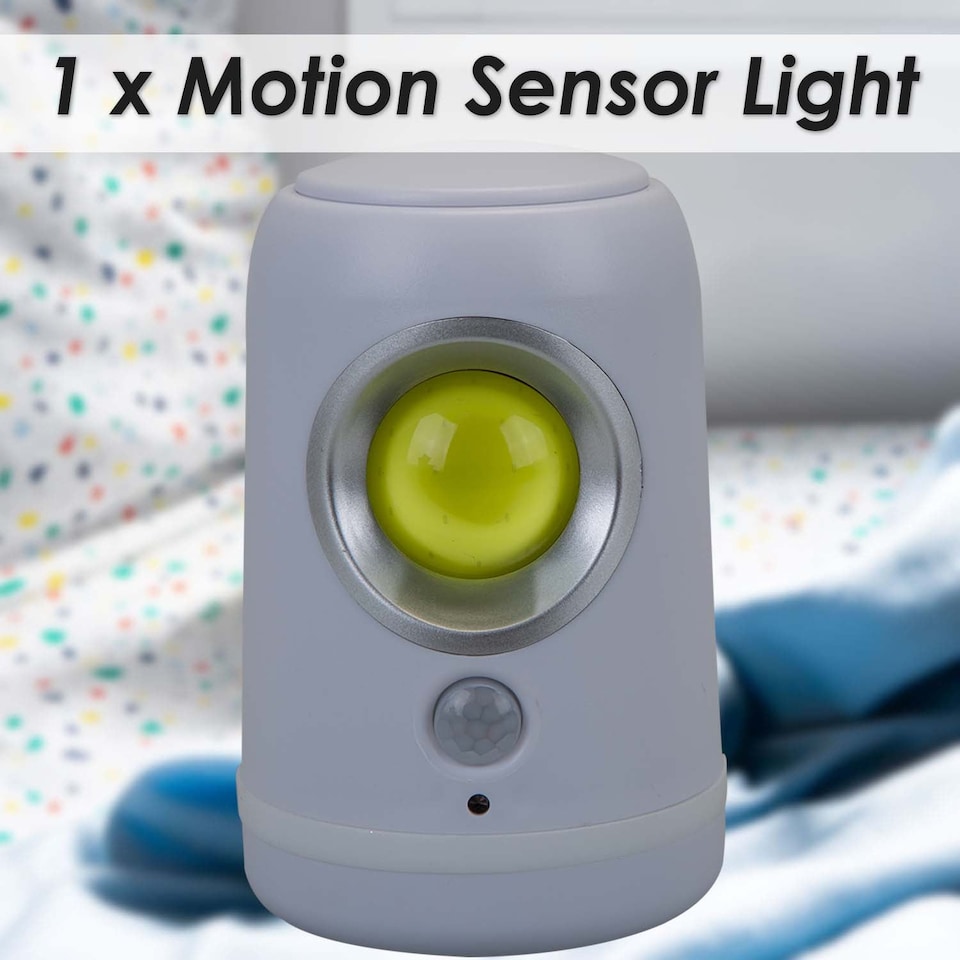 image 1 of PMS Orma Motion Sensor Light 3W COB Grey - 11cm x 7cm