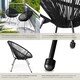 image 5 of Garden chairs in retro design set of 2 | Black | black | 1