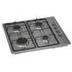 image 5 of SPARES2GO Pan Support Stand Burner Grate for Bush AG60GNSS AG60GNW Gas Hob Cooker x 1 460mm x 215mm