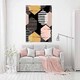 image 2 of Hexagon trending (Canvas print) 66cm x 66cm
