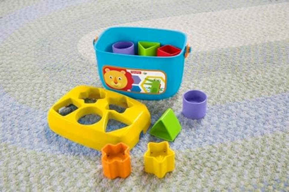image 1 of Fisher Price Baby First Chunky Blocks Shape Sorter