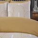 image 2 of Arches Geometric Cotton Blend Duvet Cover Set with Pillowcase