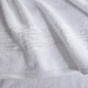 image 3 of Martex 600gsm Turkish Cotton Towel With Linen Blend Insert Border White Hand Towel (pack of 2) White