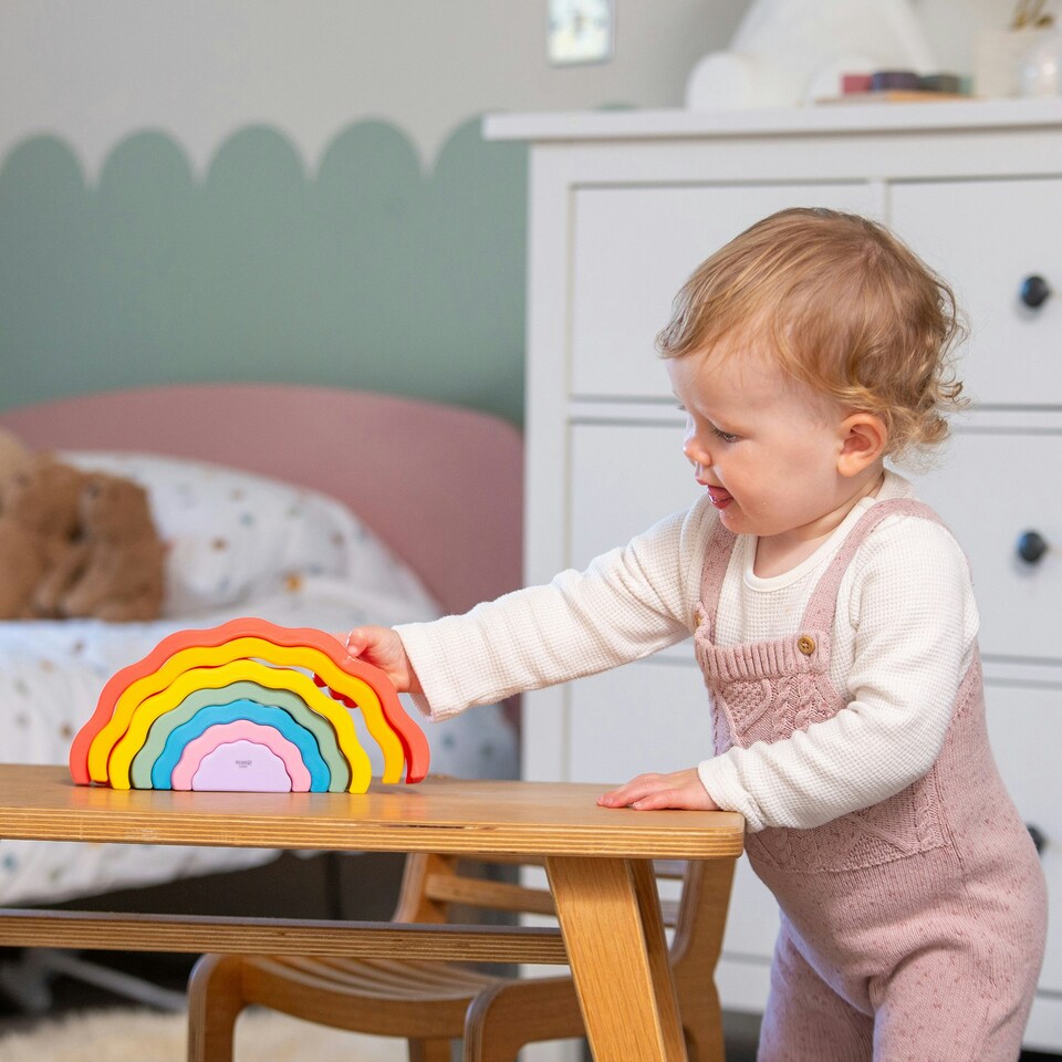 image 1 of SiliSoft® Wobble Rainbow (Rainbow)