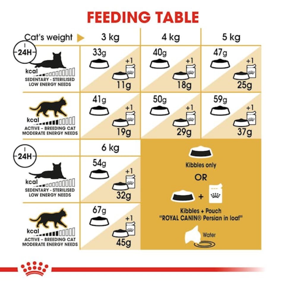 image 1 of Royal Canin Persian Adult Dry Cat Food - 10 kg | Multi | 10kg | Turkey, Rice | 1