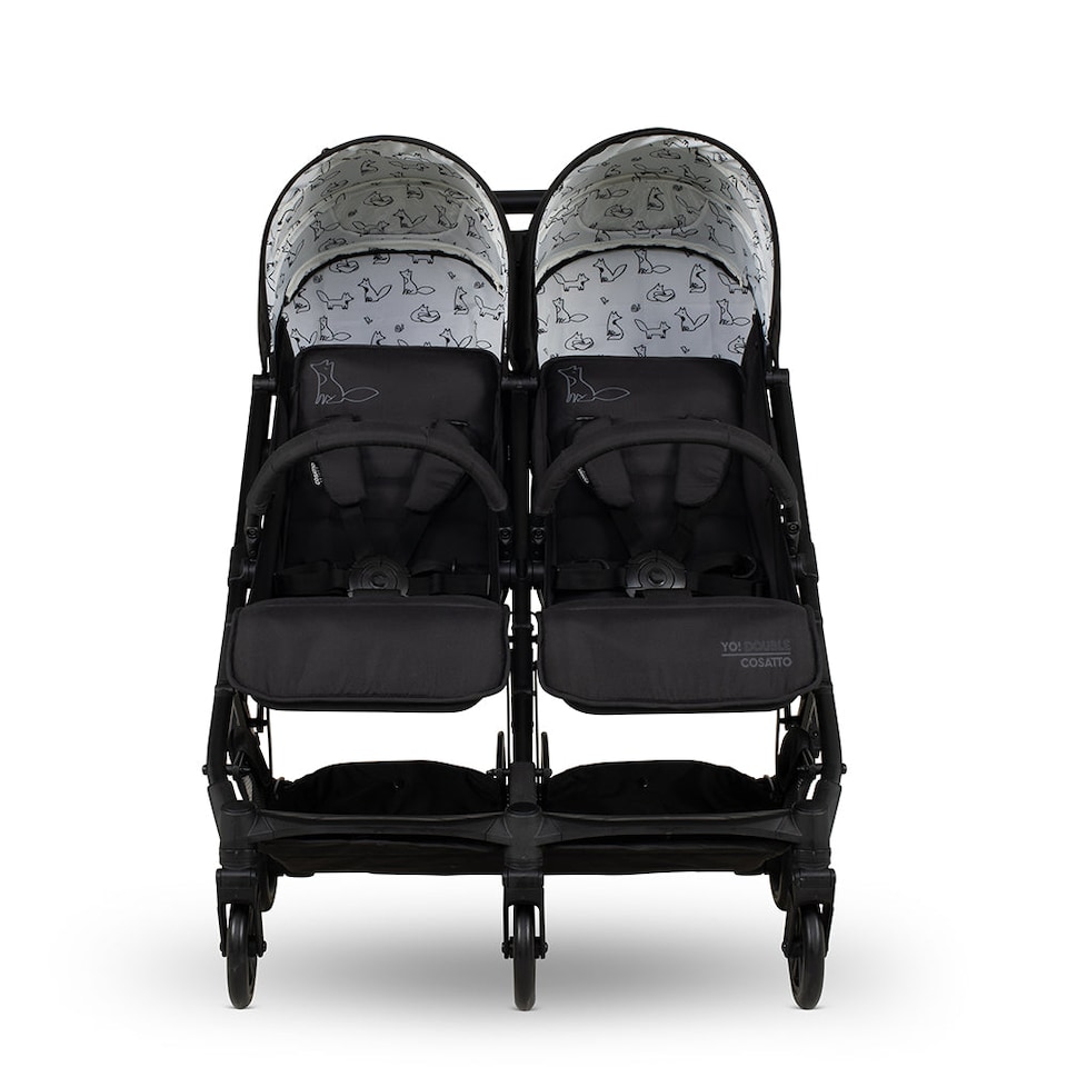 image 1 of Cosatto Yo Double Pushchair Twin Stroller Birth to 22kg