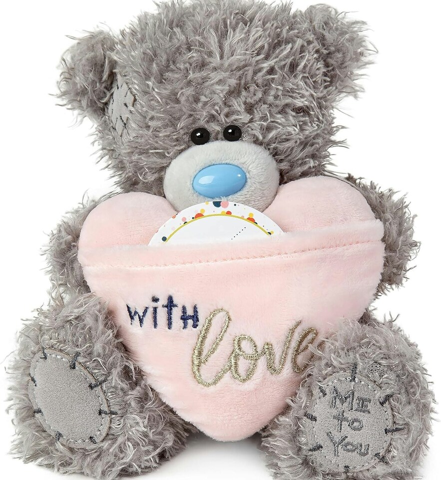 image 1 of Me to You Tatty Teddy Bear With Personalisable Sticker