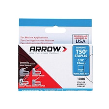Arrow T50 Monel Staples - Multi Colour - 10mm - 3/8 inch