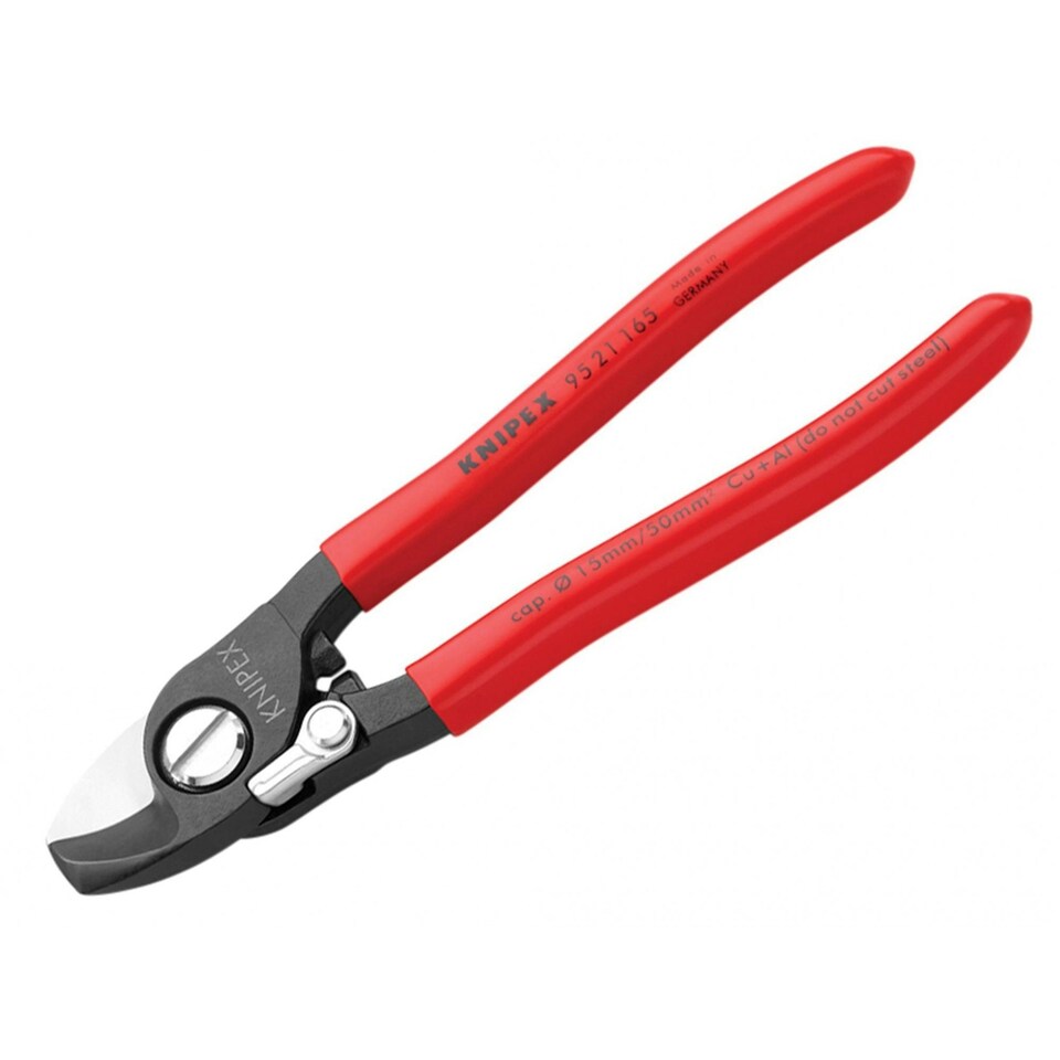 image 1 of Knipex 95 Series Cable Shears - Multi Colour - Return Spring PVC Grip