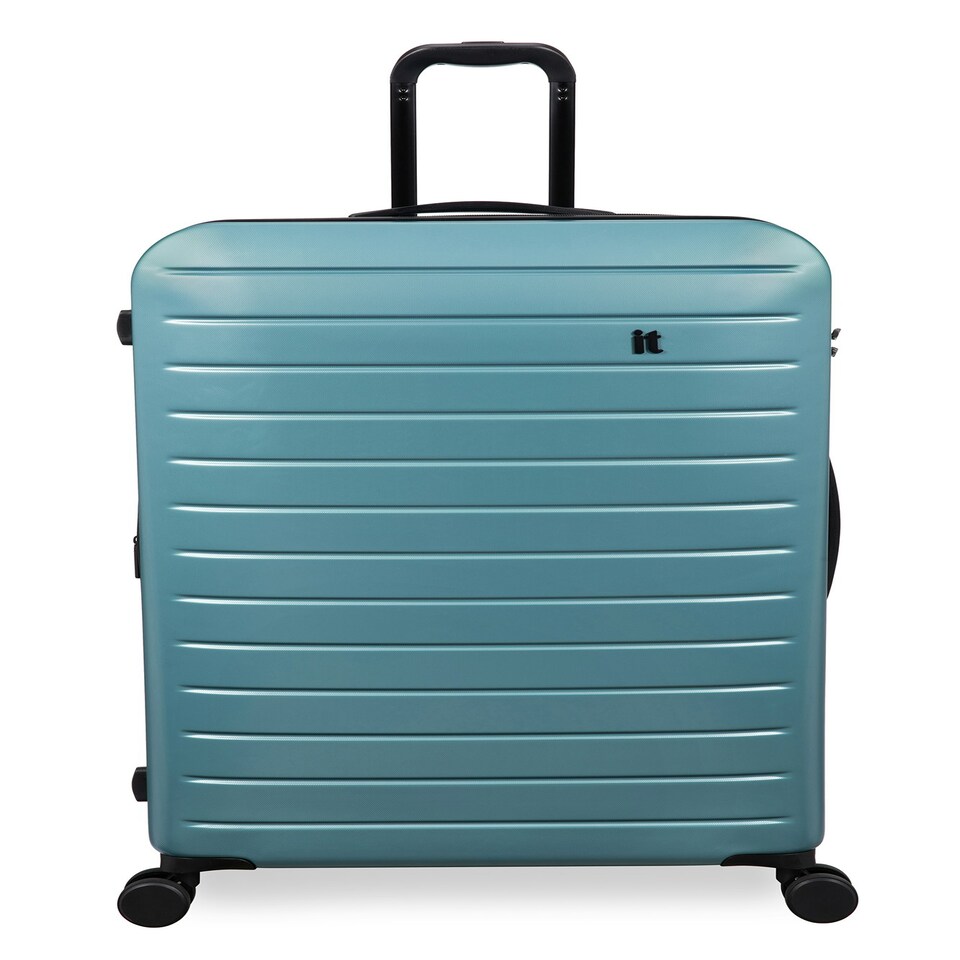 image 1 of IT Luggage Legion Smoke Blue Expandable Large Suitcase with TSA Lock Blue | Large