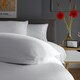 image 6 of St Quentin 100% Cotton Double Gauze Duvet Cover Set - Soft & Breathable Bedding - 180 Thread Count Blue | Denim | Single