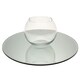 image 2 of 30cm Round Glass Mirror Plate