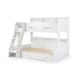image 3 of Pure White Triple Sleeper Book Case Bunk Bed 3ft (90cm) - Best Seller