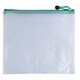 image 6 of Pack of 12 A3 Green PVC Mesh Zip Bags