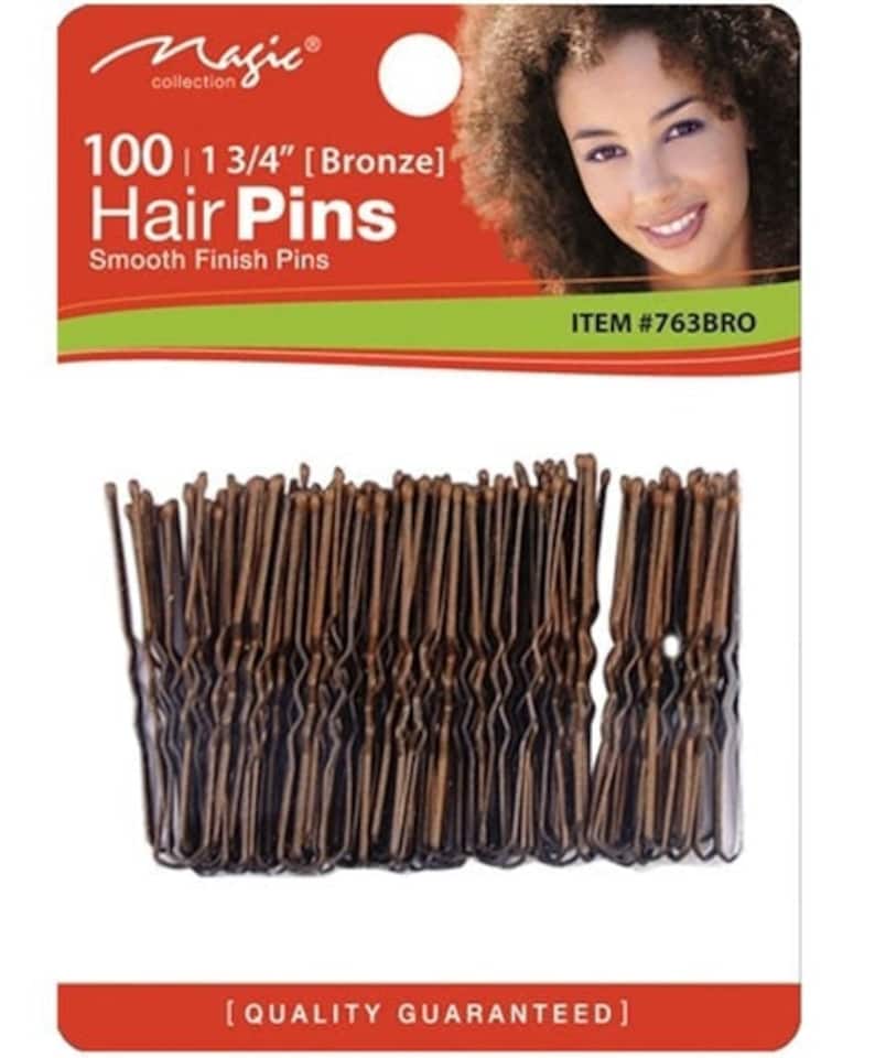 Bee Sales Ball Tip Hair Pins 763BRO