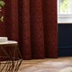 image 3 of Paoletti Galaxy Chenille Copper Eyelet Curtains 117 x 183cm