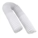 image 5 of SPARES2GO Universal 4m Tumble Dryer Vent Hose + Connection Adapter Kit
