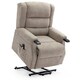 image 1 of Ashfield Electric Fabric Single Motor Rise Recliner Mobility Chair (Mocha)
