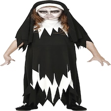 Fancy Dress Child Scary Nun - 7-9 Years