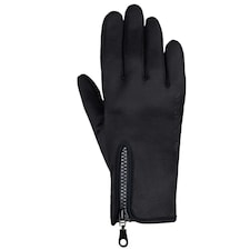 Hy Stalactite Zipped Riding Gloves - Black - XL | Black | XL