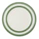 image 1 of Lunch Plate: 1 x 25cm Lunch Plate Cornishware Willow Green, Ceramic