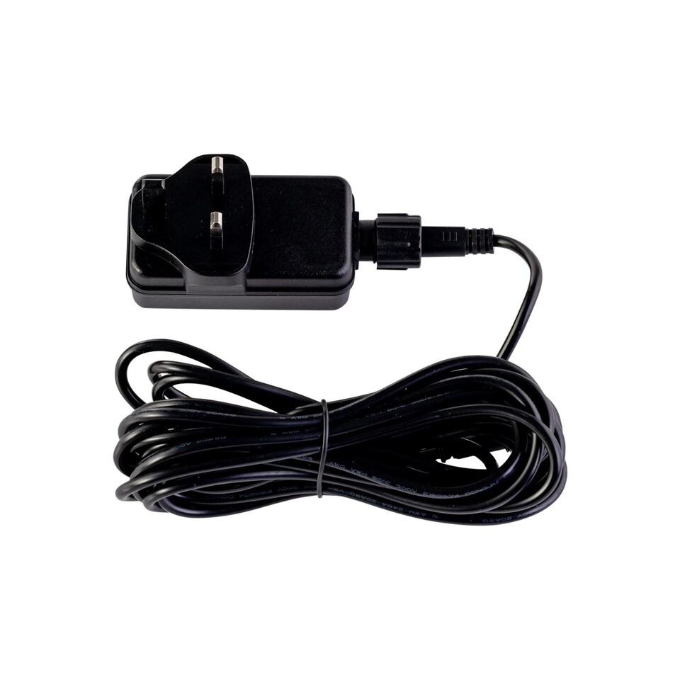 image 1 of Set of 10 - 30mm Black IP67 Warm White LED Decking Kit Photocell | Black | Clear | 10