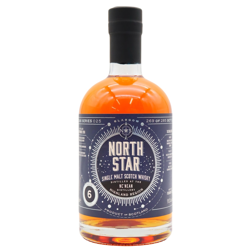 Nc'nean - North Star Single Cask 2018 6 year old Whisky
