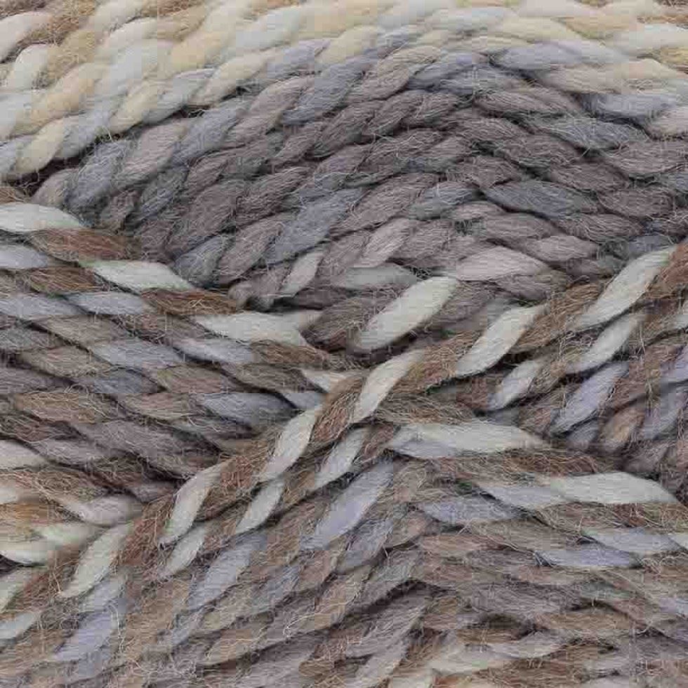 King Cole Beige Explorer Super Chunky Yarn (Value Pack 12 x 100g Balls) For Crochet, Knitting - 80m per ball